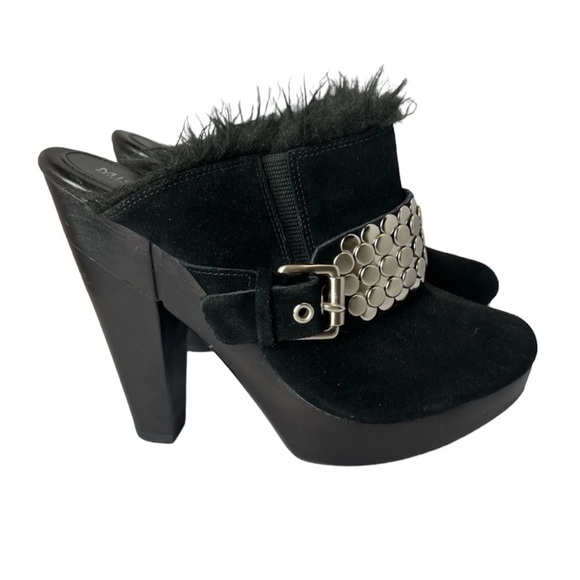 MICHAEL Michael Kors FUR LINED 4 " MULES SIZE 7 - Picture 1 of 6